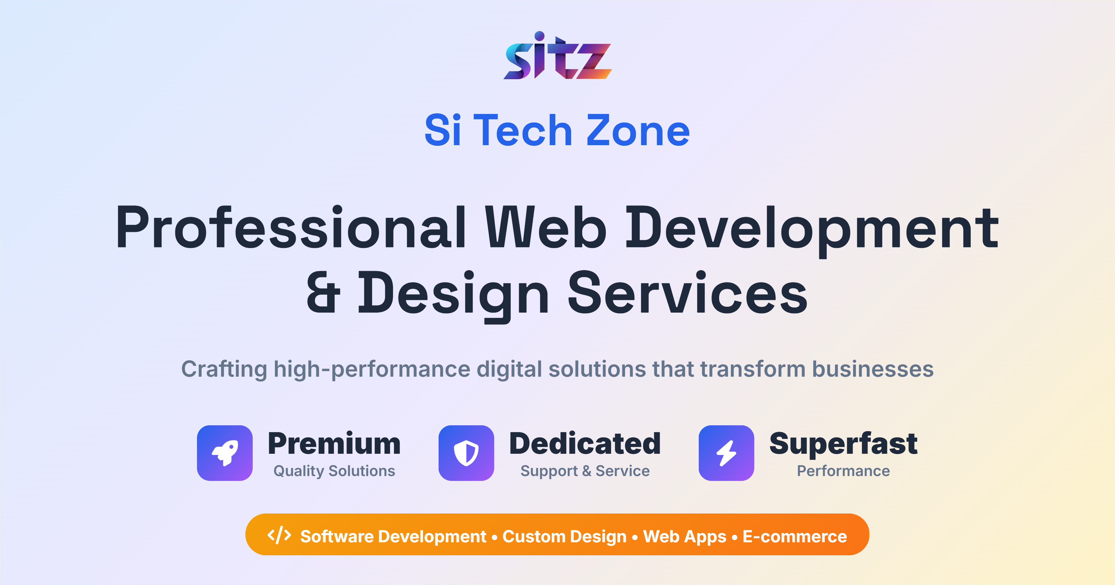 Enterprise Web & Mobile App Development | SITechZone - Custom Software ...